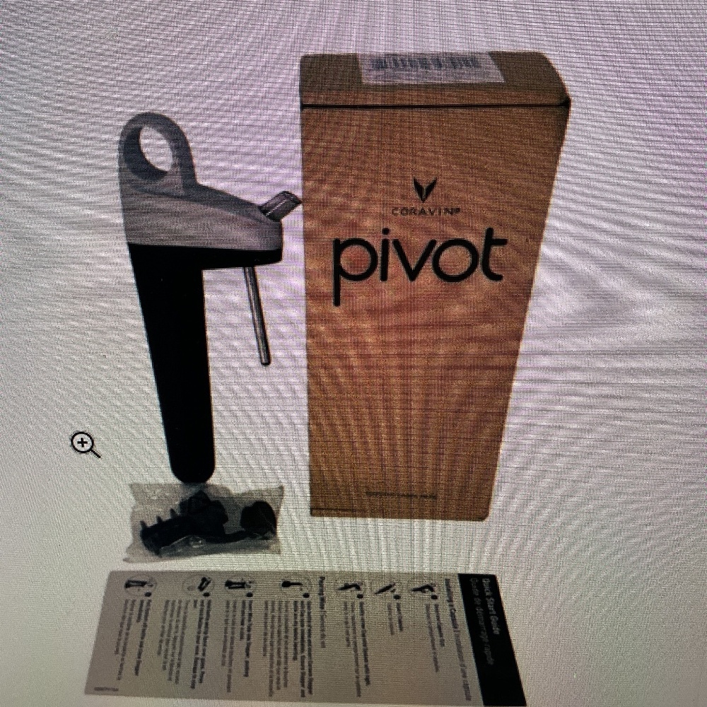 Coravin pivot wine preservation system